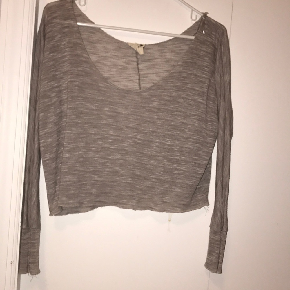 Off the shoulder crop top